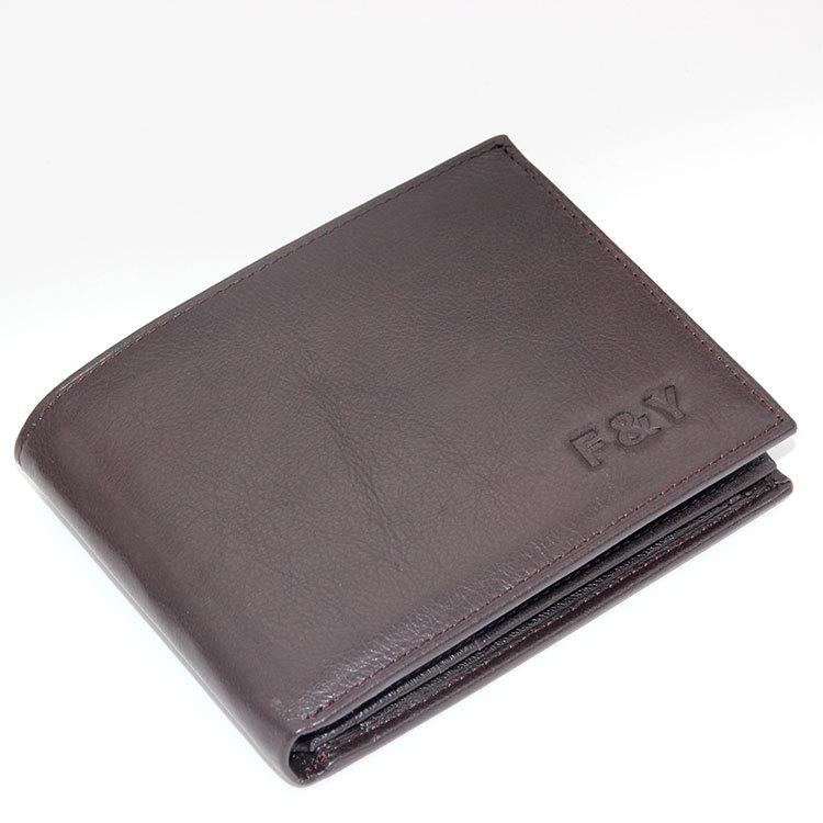 Factory direct sale new style male Baotou Leather multi-card small change Wallet Leisure Short Leather Wallet thumbnail