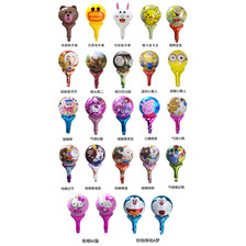义乌好货 新款卡通玩具气球 各种中号卡通动物头铝膜气球 加油打击棒轻气球-1007/66370