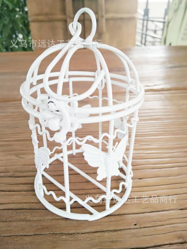 Yiwu Quality Vintage mini birdcage Ornaments, wedding window decorations, shooting props and ornaments -1001/9248