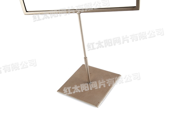 义乌好货 红太阳直销 双面海报架 双面展示架 五金广告展示架 广告立牌-1006/34586白底实物图