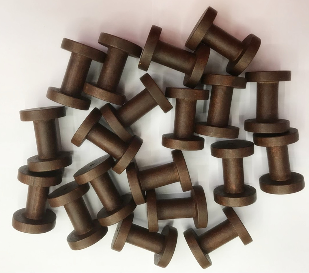 义乌好货 批发供应木制DIY线轴/原木色6CM木制线轴/5CM木制线轴/4CM线轴-1004/27690