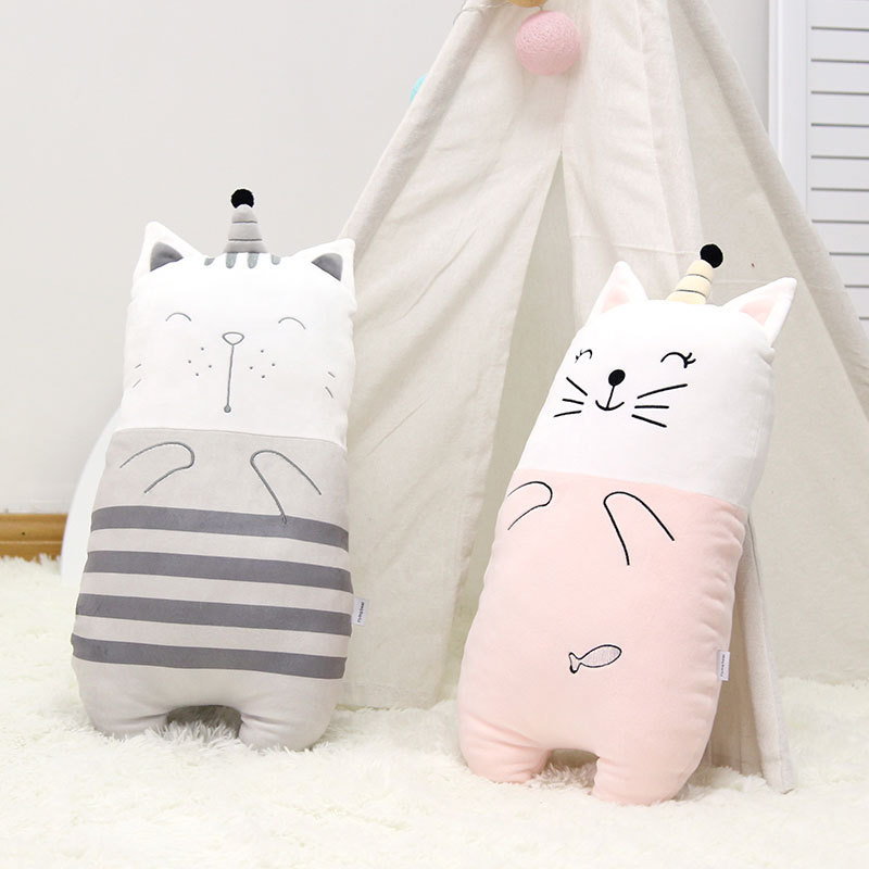 ins猫咪抱枕靠垫公仔 可爱毛绒玩偶 情侣生日礼物定制-1006/35011产品图