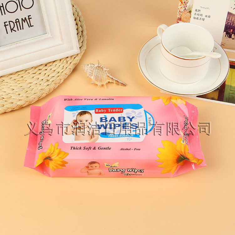 义乌好货 厂家批发定做婴儿手口湿巾定制儿童宝宝清洁卸妆湿纸巾车载湿巾纸  -1006/34762