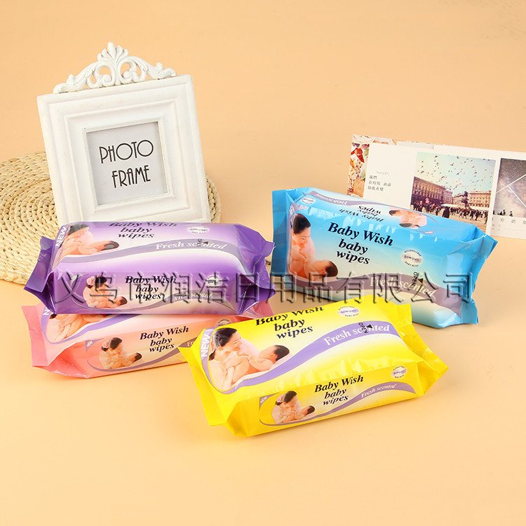 义乌好货 厂家批发定做婴儿手口湿巾定制儿童宝宝清洁湿纸巾车载湿巾纸-1006/34762