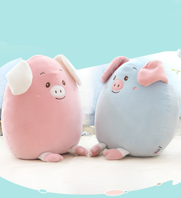 Yiwu Good Goods Doll Cartoon Doll Plush Toy Pig Throw Pillow Doll Girl Children's Gift Customization Factory Direct Sales -1006/35011 Application Scenario