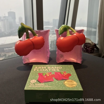 Yiwu Selection inflatable cartoon swimming floating ring children swimming watersleeve flamingo unicorn arm ring thumbnail