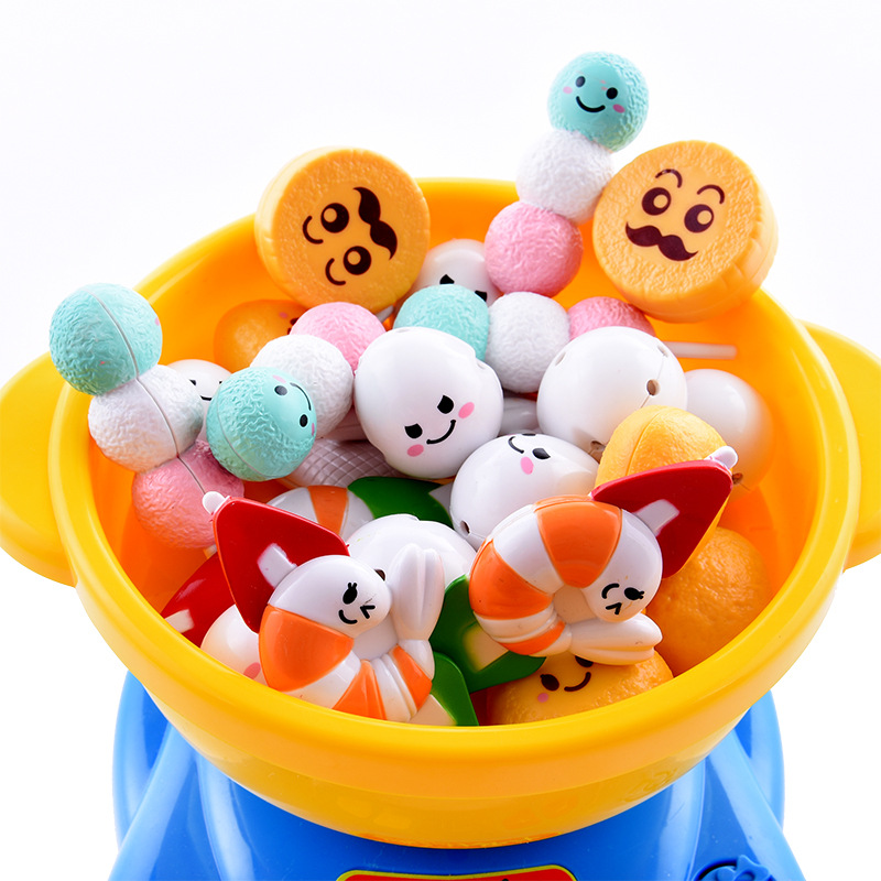 义乌好货 儿童玩具夹筷子玩具亲子游戏全家玩具火锅夹夹乐四人游戏套装宝宝-1001/2725白底实物图