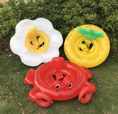 Baby swimming ring Egg inflatable baby pineapple ring Baby Lobster sitting ring Baby inflatable swimming ring thumbnail