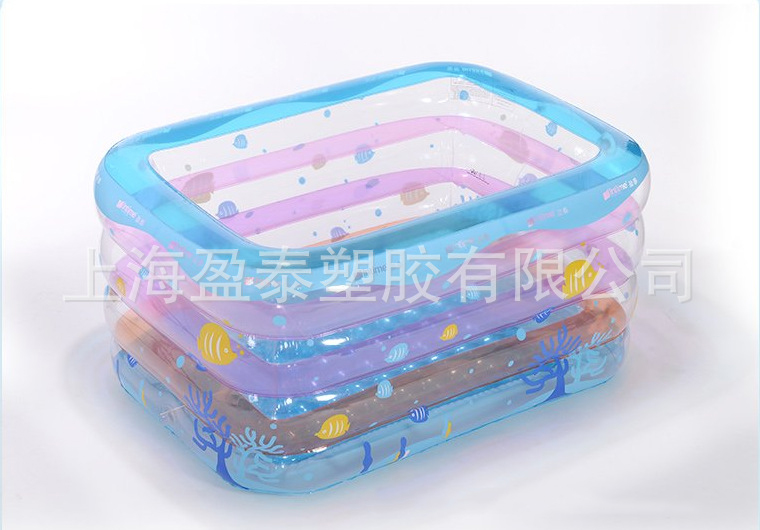Yiwu Haohuo Yingtai Manufacturer Rainbow Baby Large Swimming Pool Inflatable and Insulated Infant and Toddler Children's Water Play Pool Bath Tub -1001/1316
