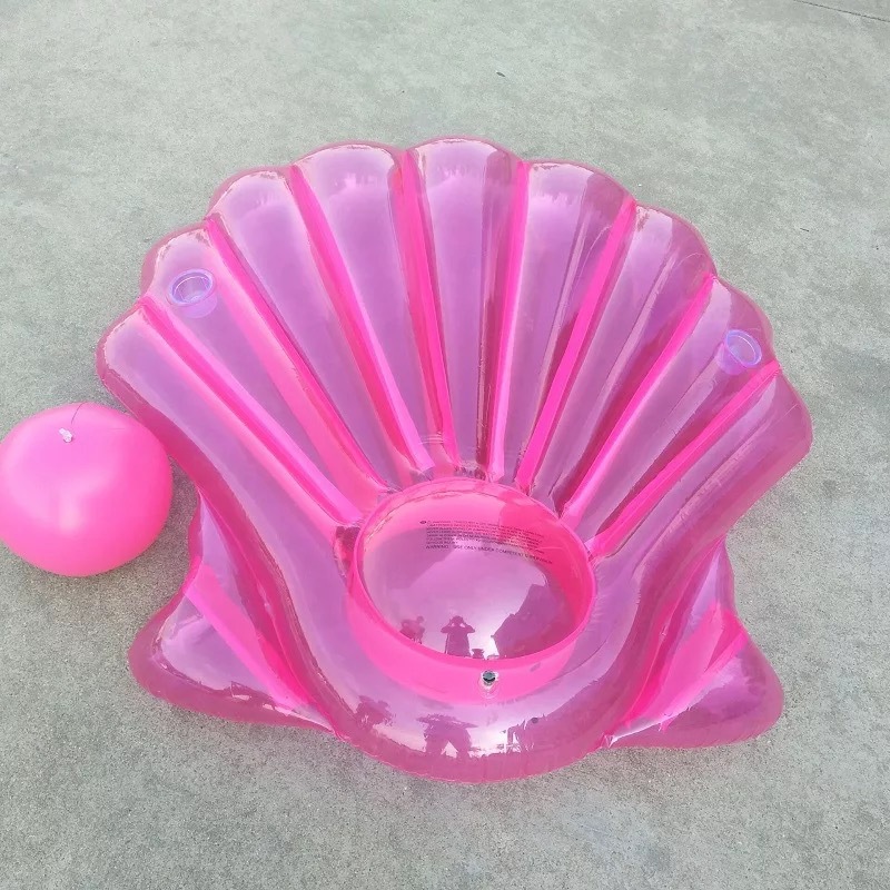 Yiwu Selection manufacturers direct adult shell floating platoon adult swimming paddle water mount inflatable cartoon swimming ring wholesale custom -1001/1215 thumbnail