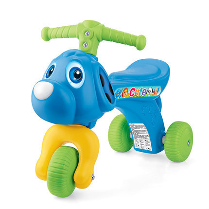 义乌好货 儿童学步踏行三轮学步溜溜车 宝宝益智狗狗跑跑童车 两色-1001/2725详情图7