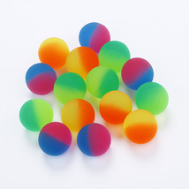 义乌好货 厂家直销双面磨砂弹力球 扭蛋球 接受颜色包装定制-1001/2092