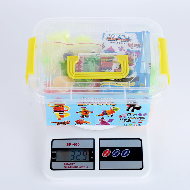 Yiwu Good Goods 2018 Pompeng Ball, Hook Ball, Sticky Ball, Educational Children's Toys DIY Versatile Building Blocks, Creative 400 Pieces Set -1001/2098