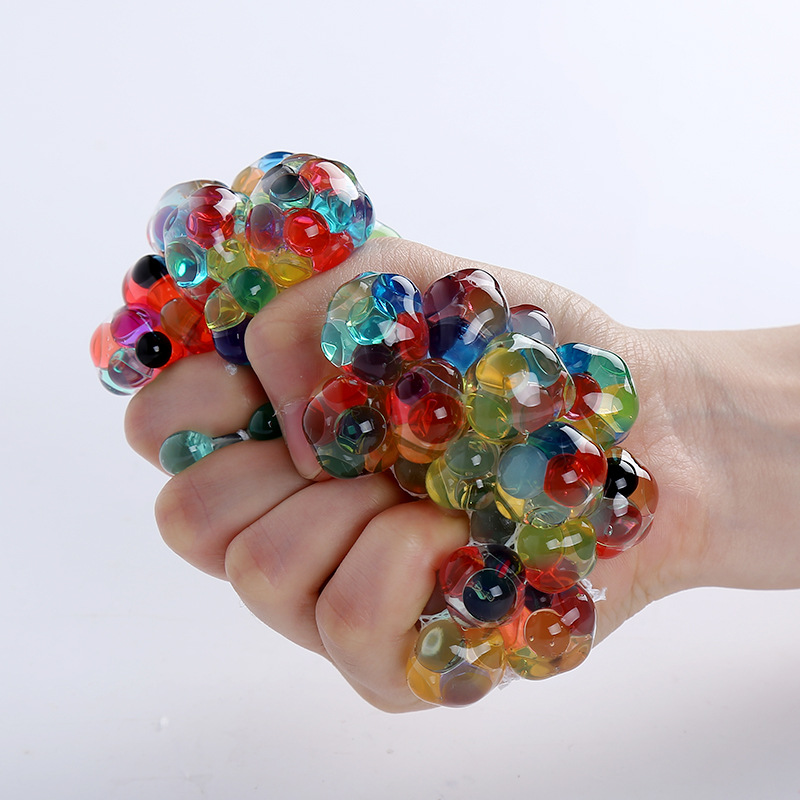 Yiwu Quality Products - Creative, Unique and Funny toys for Stress Relief and Release - Colorful Grape balls, squeezing balls and pranking toys Factory Direct Sales -1001/2098
