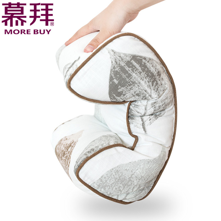 Yiwu quality products factory direct sales bamboo joint cotton and linen waist pillows, car cushions, office seat cushions wholesale -1006/42025 Application Scenario