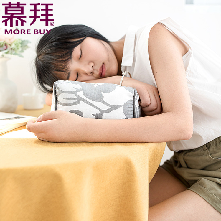 Yiwu quality products factory direct sales bamboo joint cotton and linen waist pillows, car cushions, office seat cushions wholesale -1006/42025 Item Picture