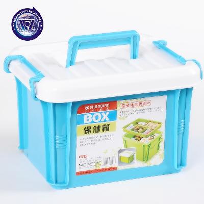 Super large family medicine box portable multi-functional portable double medical medicine box 1006/36029 thumbnail