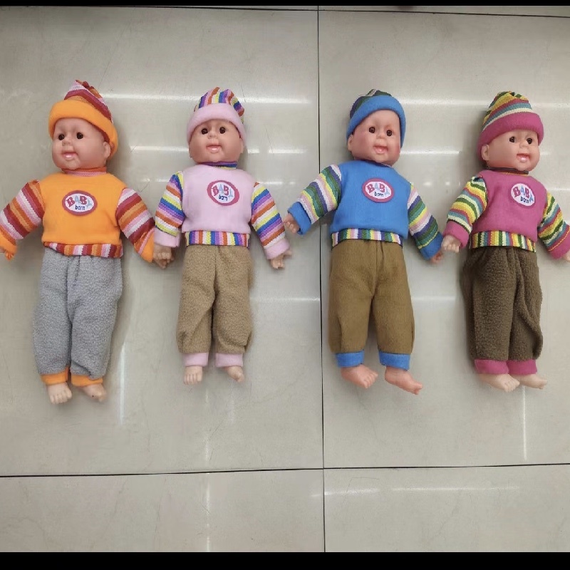 流行娃娃/安抚娃娃/换装娃娃白底实物图