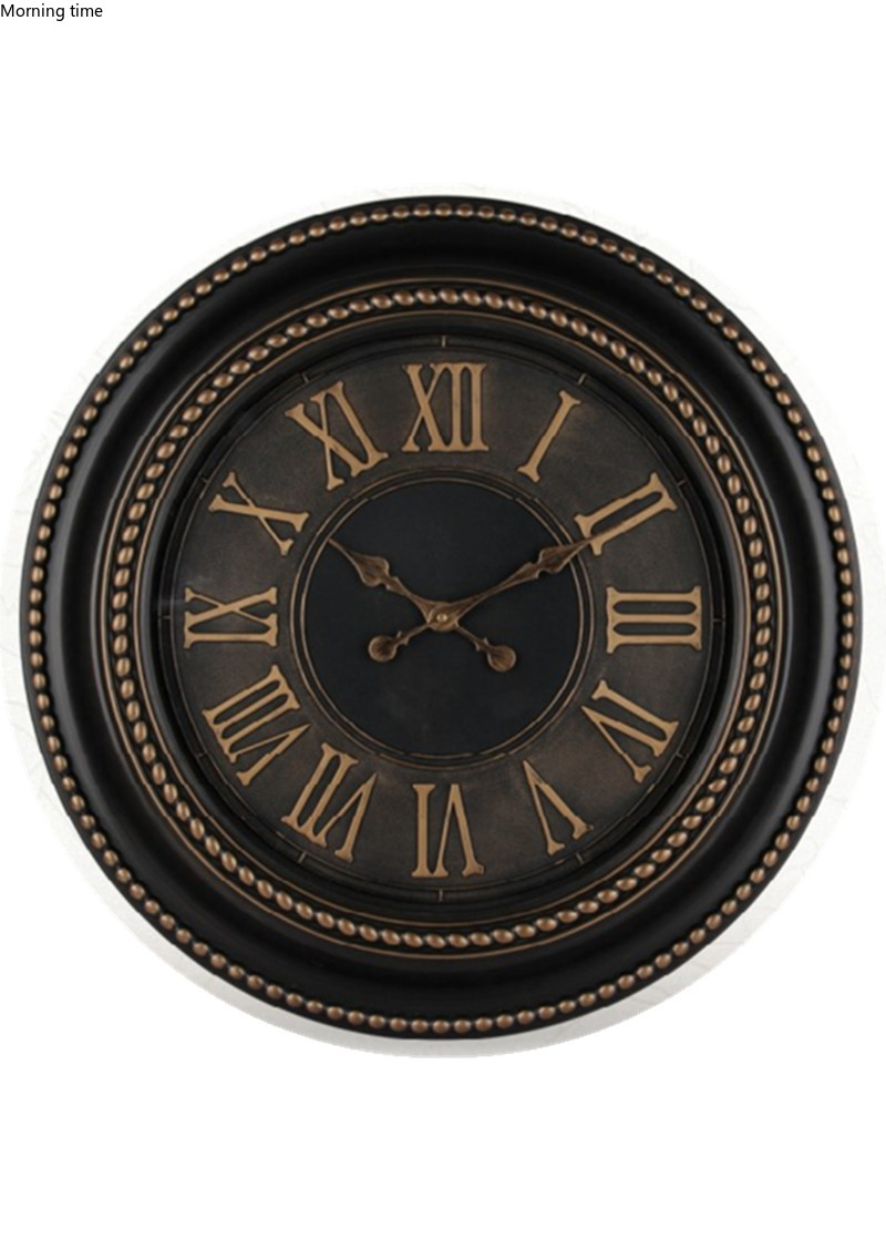 Model 8495A plastic retro wall clock in Europe and America详情5