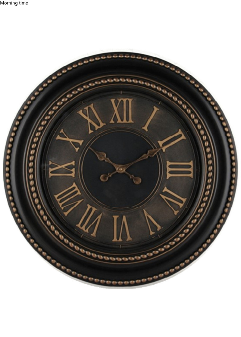 Model 8495A plastic retro wall clock in Europe and America详情4