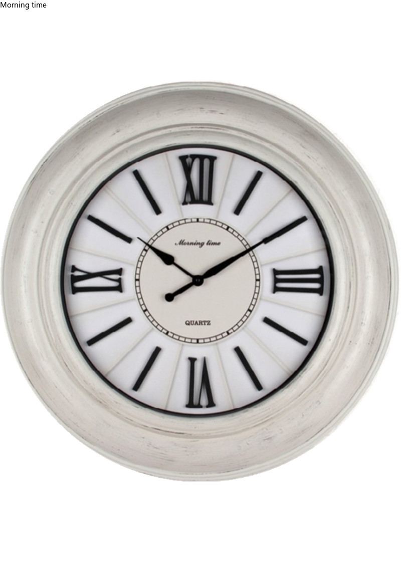 Model 8529A plastic retro wall clock in Europe and America详情图1
