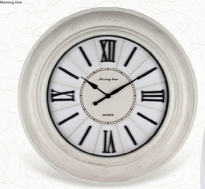 Model 8529A plastic retro wall clock in Europe and America详情3