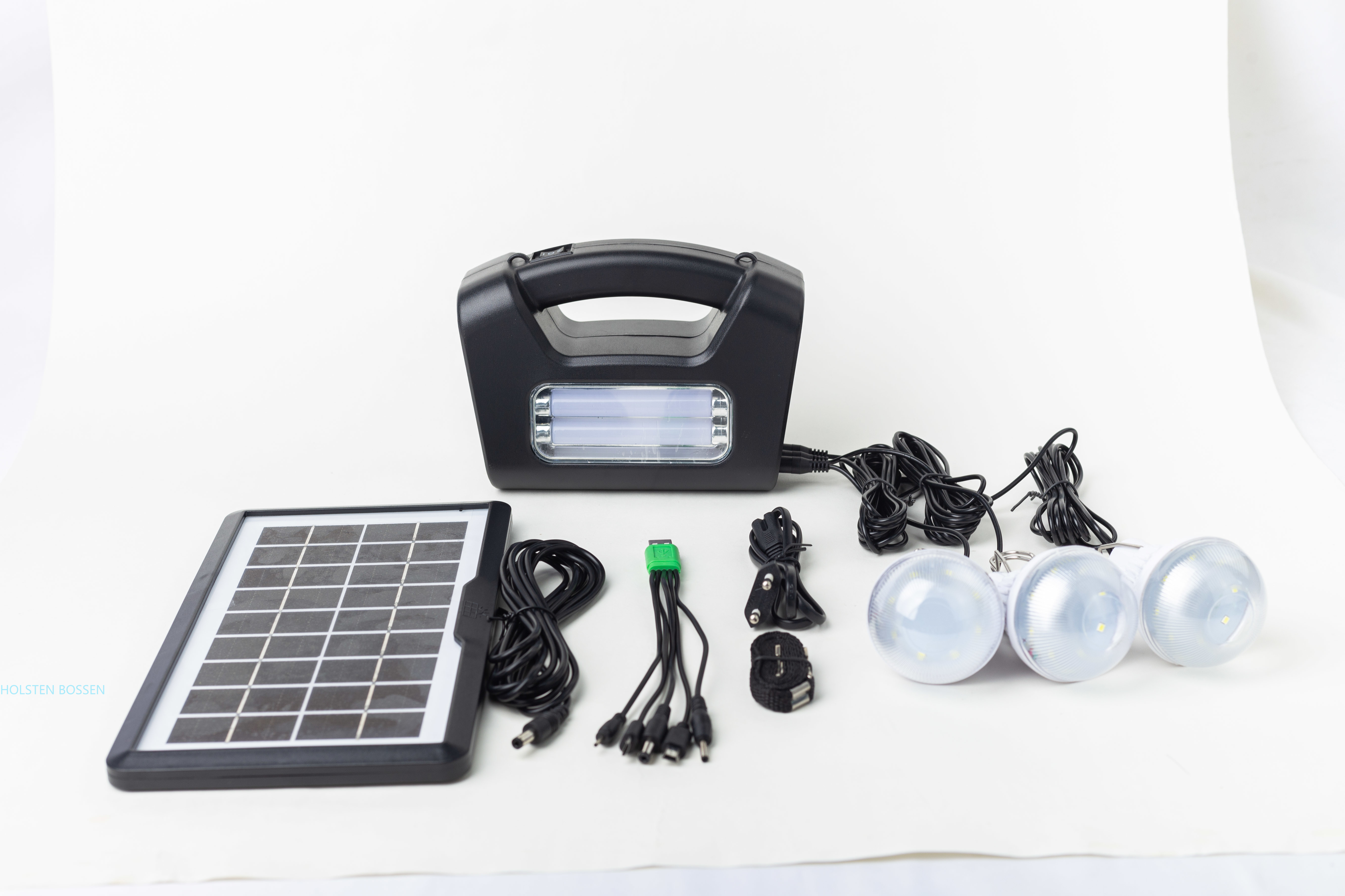 Solar lighting system HB-8017 Pro details Picture