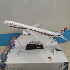 飞机模型（孟加拉航空B777-300ER飞机）仿真飞机模型 ABS合成强化树脂飞机模型