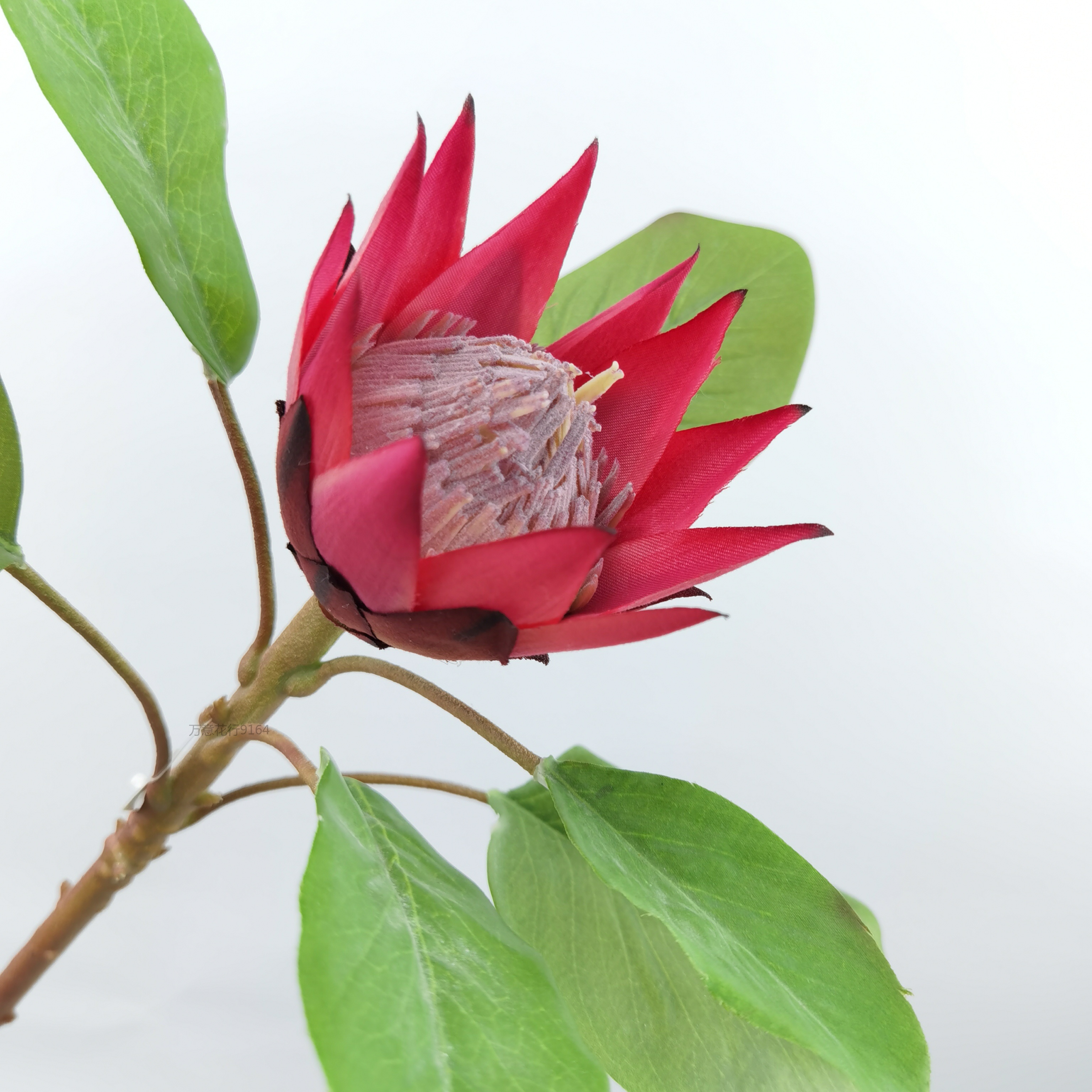 High-end artificial flower emperor flower arrangement paired with artificial flowers for home bedroom decoration soft furnishing design, artificial flower wedding floral art decoration details Picture