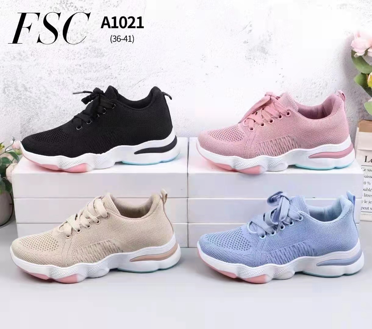 Nuevo flyweaver zapatos, estilo explosivo venta caliente 1,14