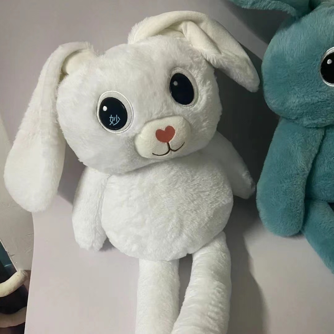 2025 New pull-out rabbit plush toy, a cute birthday gift for boys and girls' bedrooms, 40cm plush toy Application Scenario