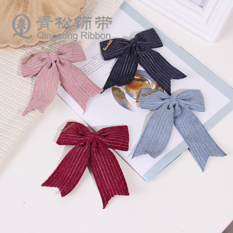Pine ribbons, silver thread brushed woven ribbons, bow ribbons, ribbon cards, DIY woven ribbons, children's hair accessories, diy pendants, gift packaging, clothing materials, clothing accessories, lace, flower packaging, ribbon cakes, gift boxes, binding straps details Picture
