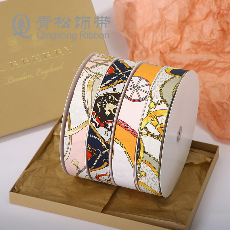 Pine Sash Vintage Chain Ribbon Ribbon Bow Ribbon Card Diy Through Ribbon Children's Hair Accessories Diy Pendant Gift Packaging Clothing Materials Clothing Accessories Lace Flower Packaging Ribbon Cake Gift Box Binding