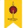 现货批发 75*125 cm 权利游戏 装饰旗涤纶Martell黄底红标图