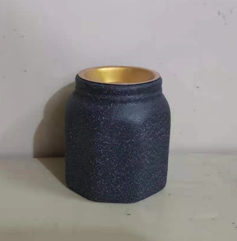 热销小号简约磨砂马卡龙色陶瓷香炉 炭炉工艺品XJ196