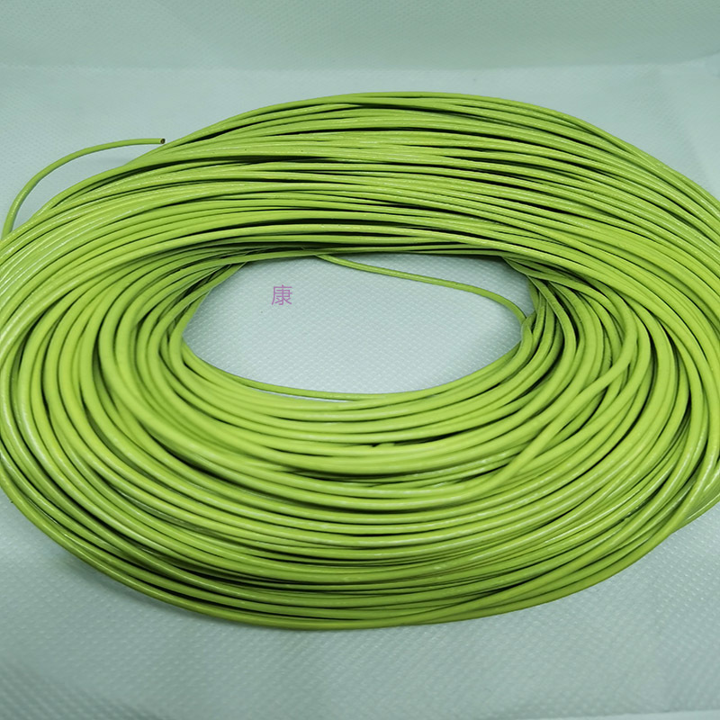 1.5mm light green cowhide leather 100 meters can be customized necklace bracelet rope details Picture