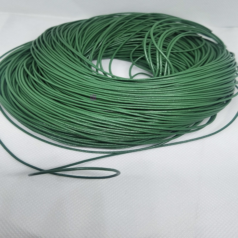 1.5mm grass green cowhide leather 100 meters can be customized necklace bracelet rope Application Scenario