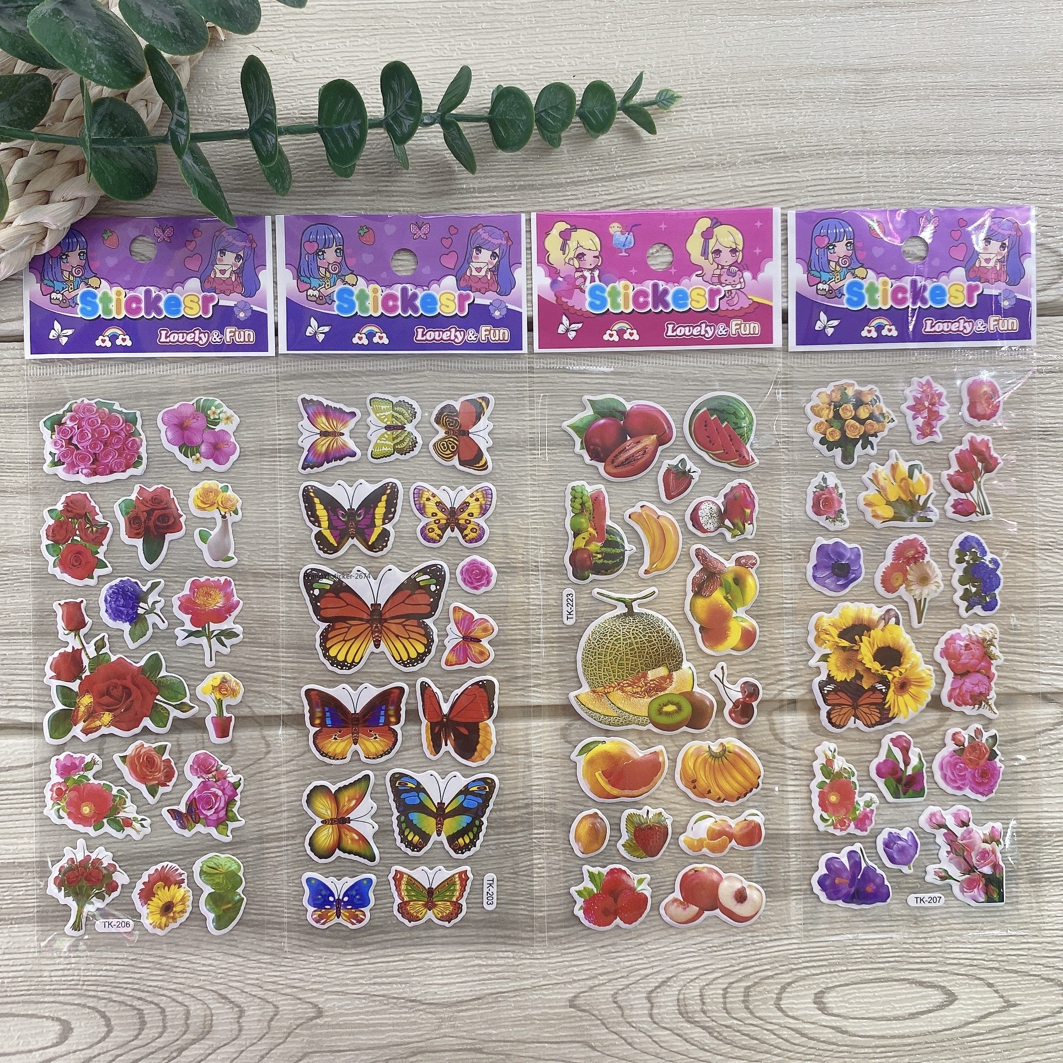 热销立体泡泡贴幼儿园奖励玩具贴画不干胶恐龙爱心汽车笑脸3D贴纸详情6