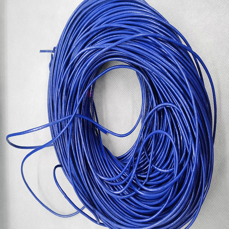 2.0mm dark blue cowhide leather 100 meters can be customized necklace bracelet rope Specification drawing