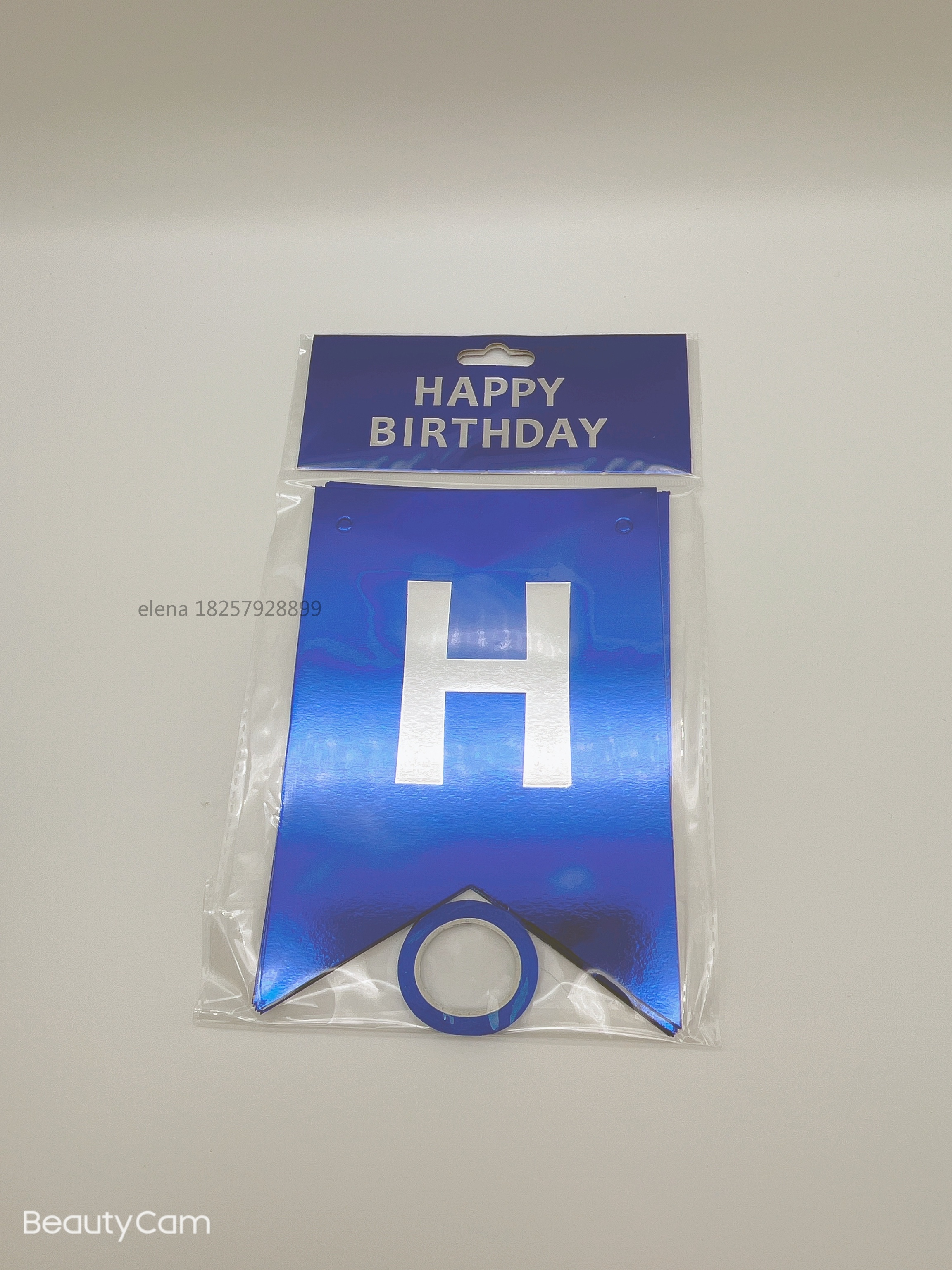 鱼尾旗/横幅/派对装饰细节图