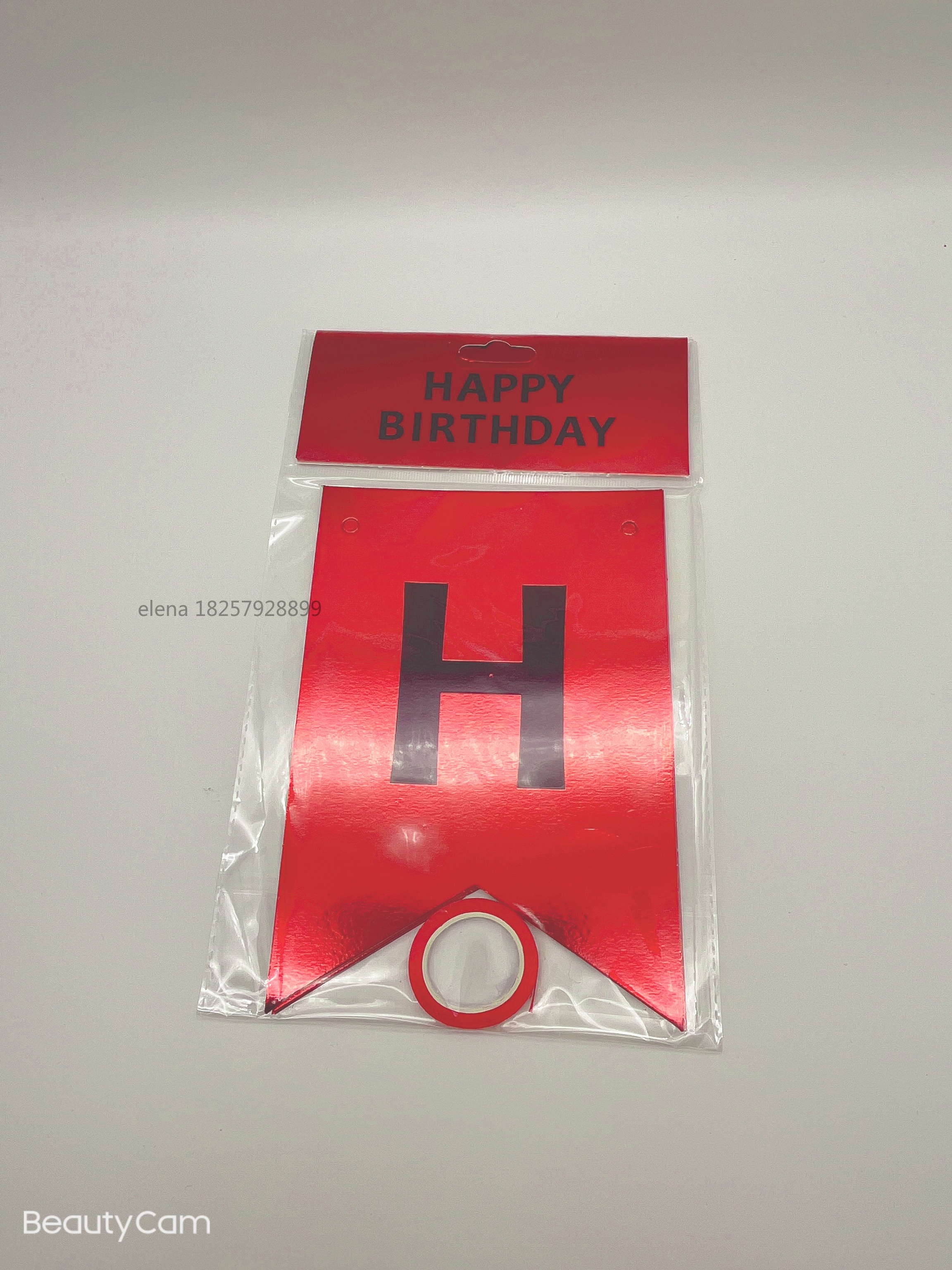 应援横幅实物图