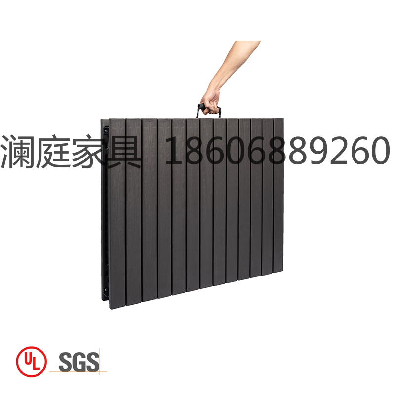 折叠桌/塑料折叠桌/户外折叠桌细节图