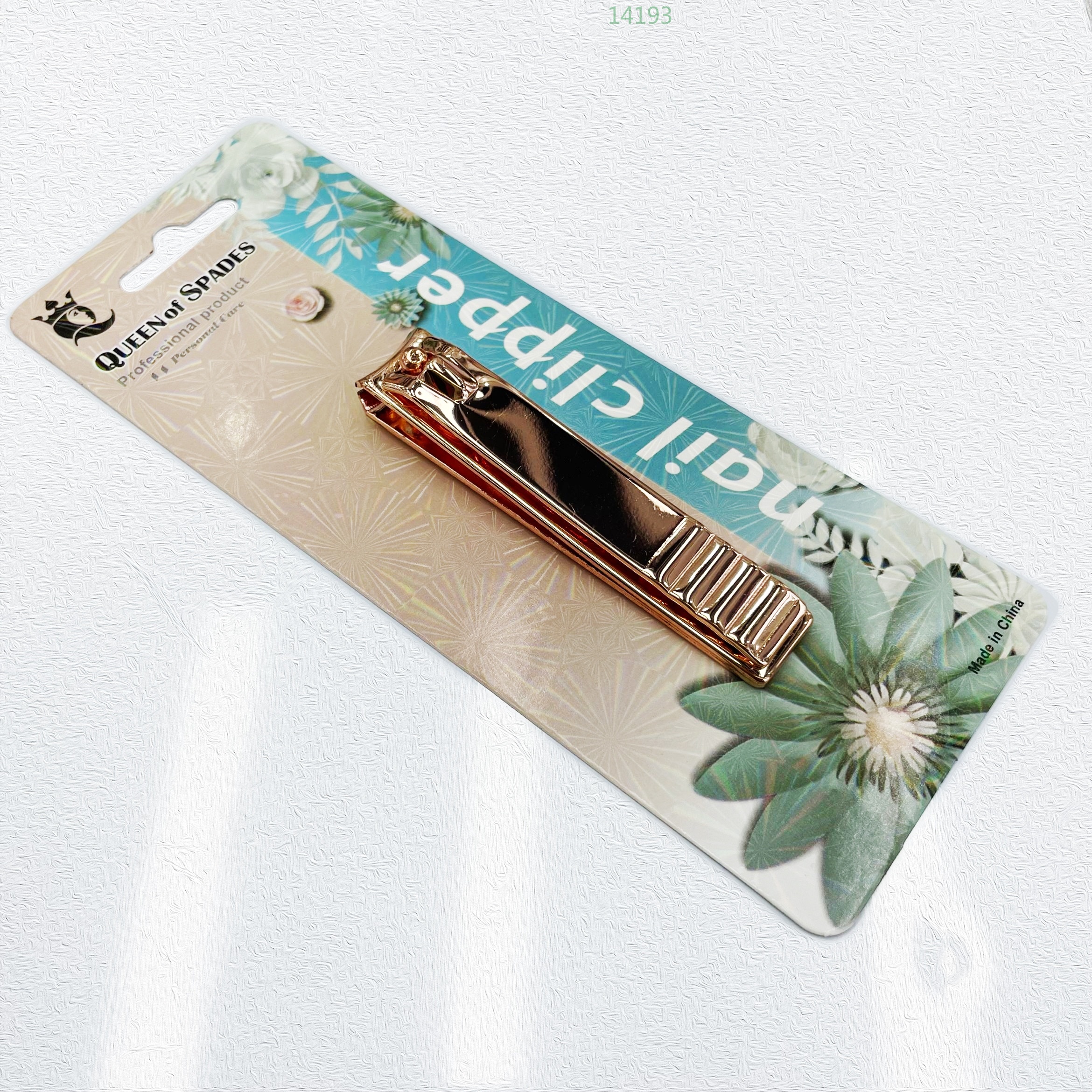 14193  玫瑰金指甲钳212   刀口锋利 钳身光滑 