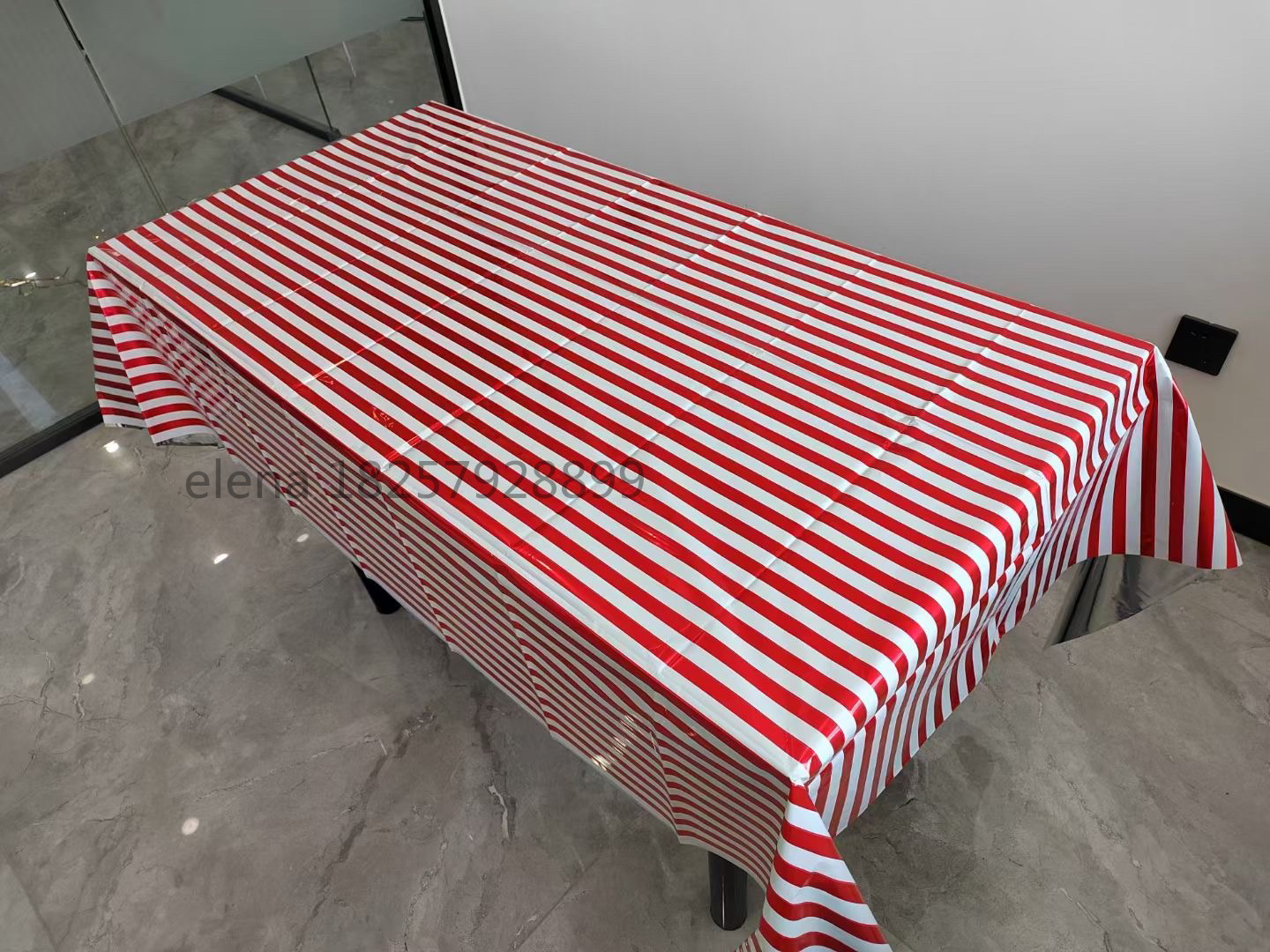 一次性/桌布/生日派对白底实物图