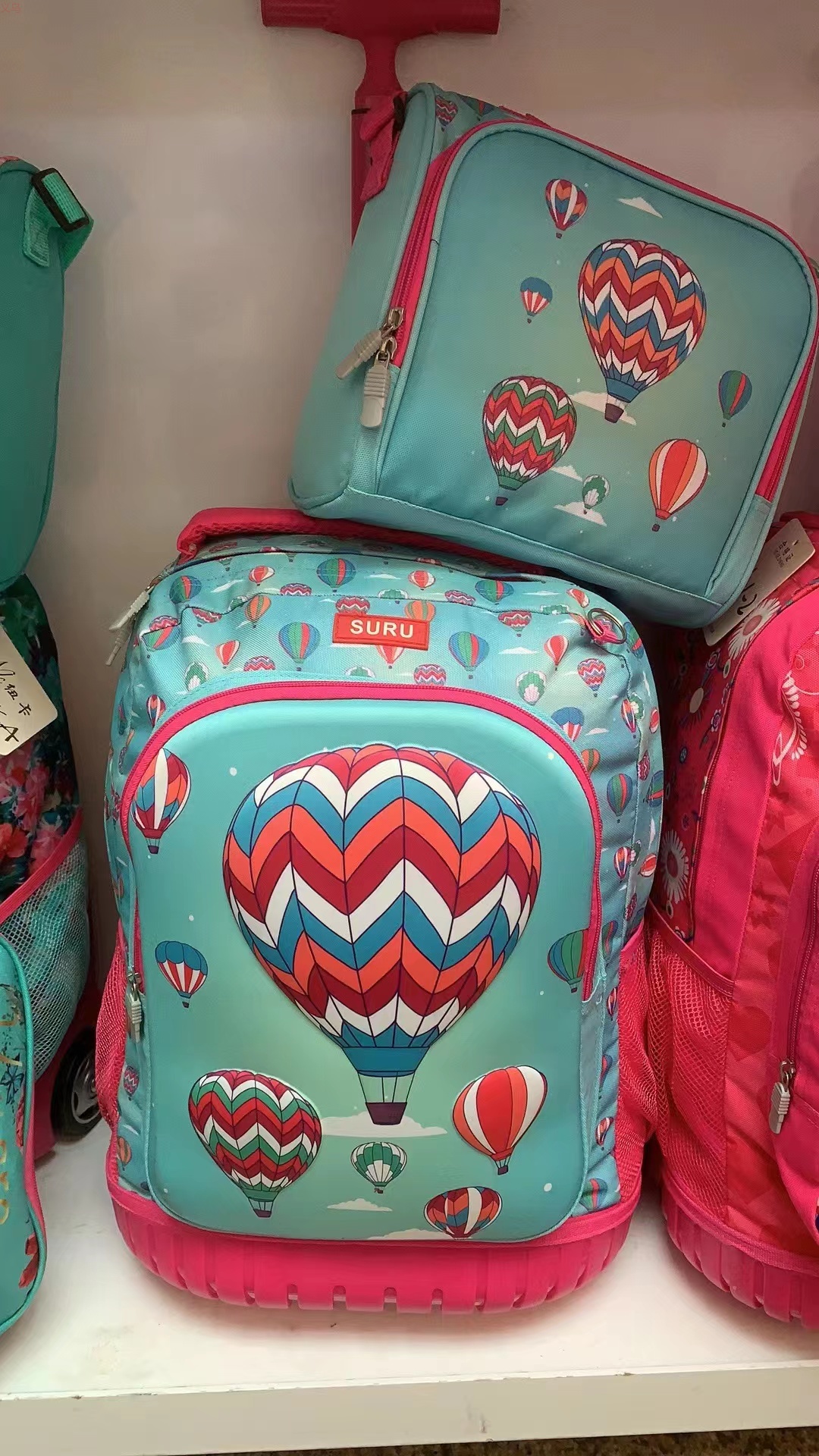 Three-Piece Backpack, Lunch Bag, Pen Bag, Backpack 002