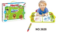 Children's water drawing book DIY copy painted graffiti magic drawing book backpack