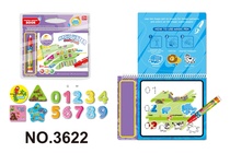 Children's water painting book DIY copying painted graffiti magic painting book clear water
