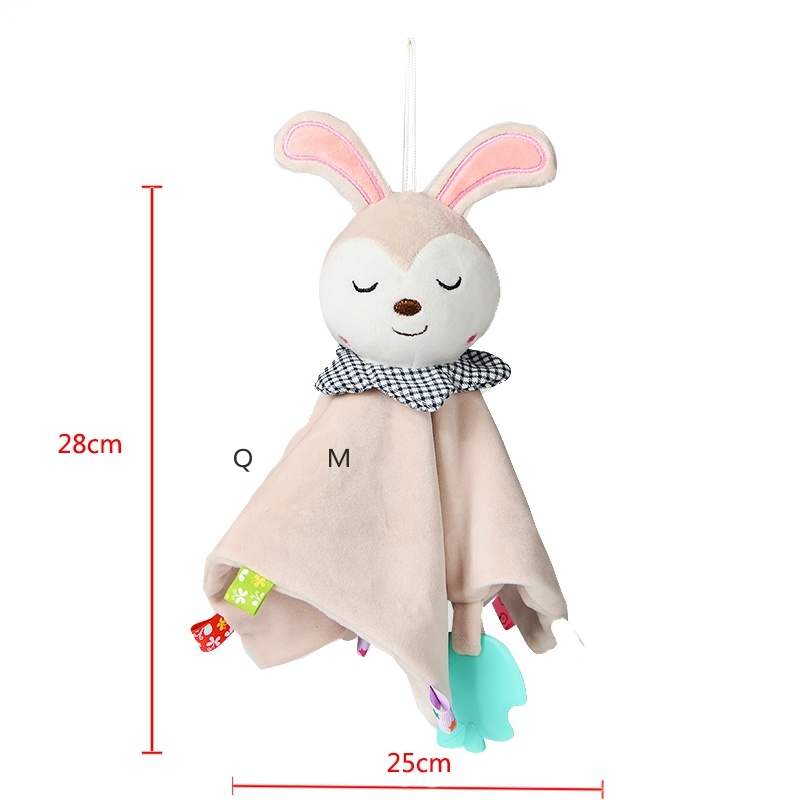 Baby comfort toys Cute animals comfort plush baby toys Item Picture