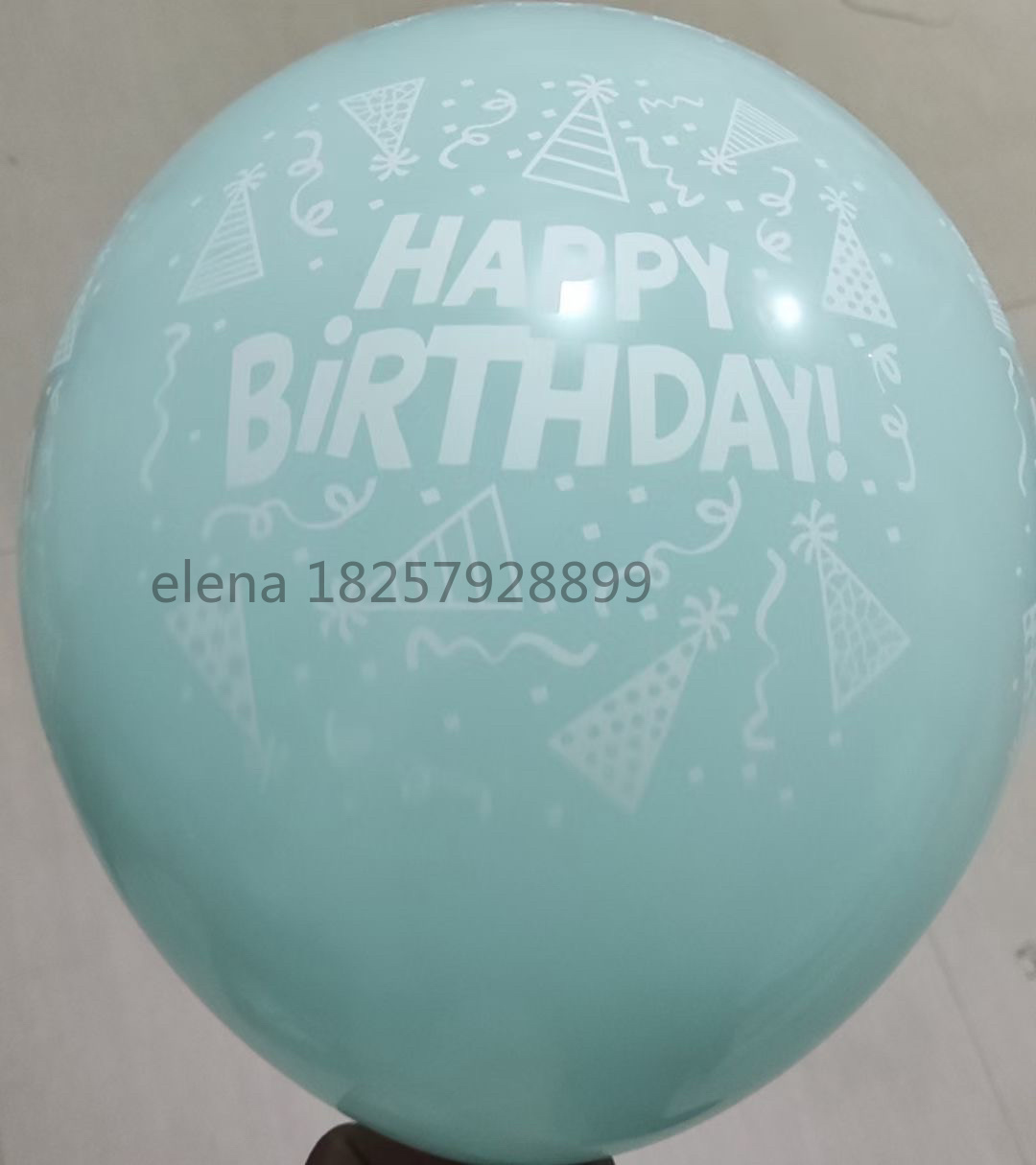 新款浅色马卡龙色乳胶节日生日派对装饰男孩女孩成人气球