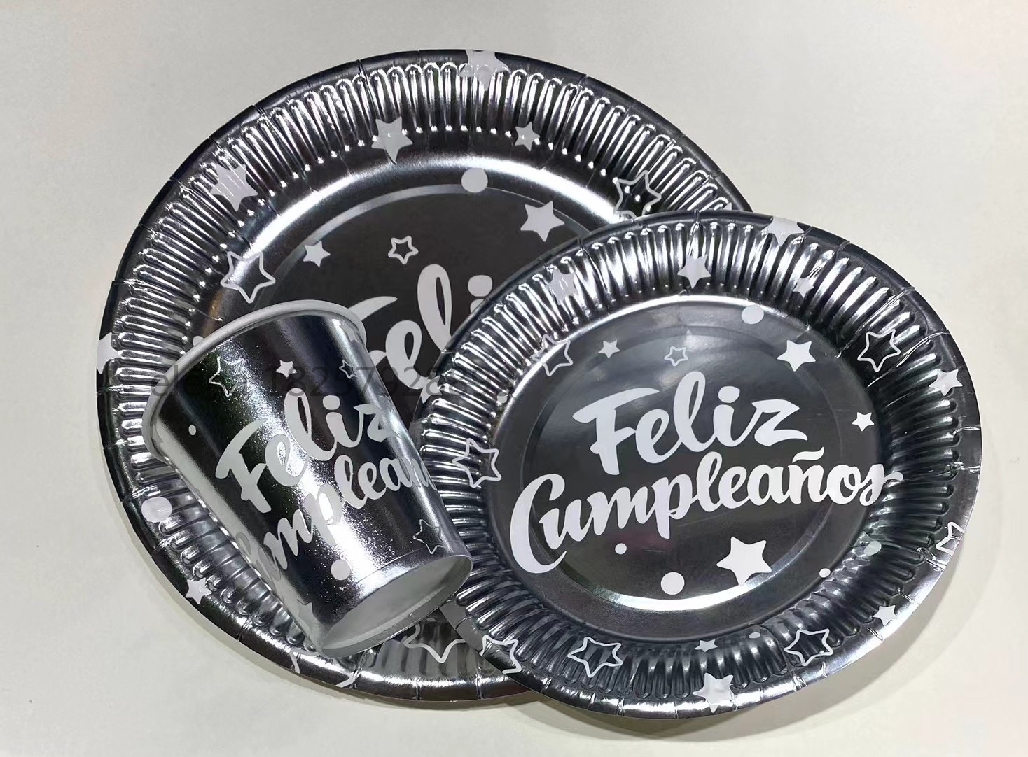 一次性碗、碟、盘实物图